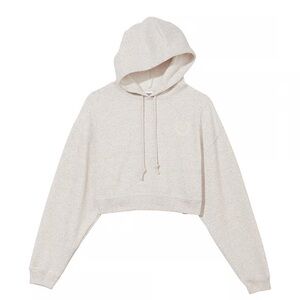 PINK
EVERYDAY FLEECE CROPPED HOODIE‎